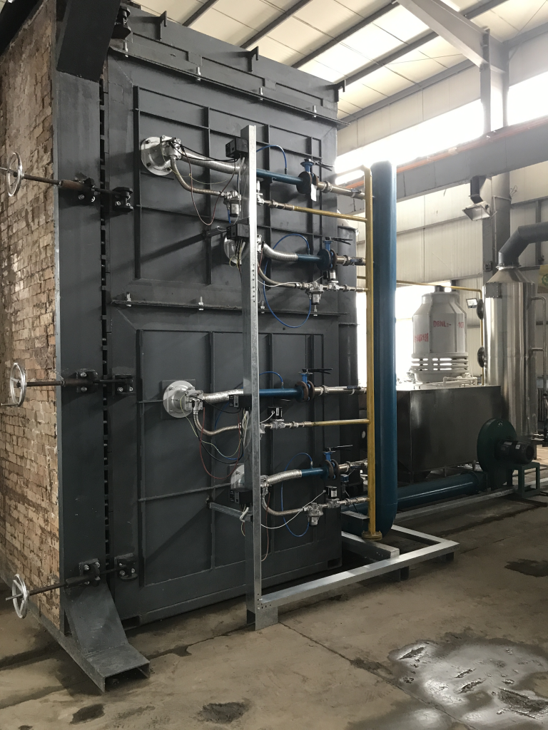 Vertical Comprehensive Fire Resistance Test Furnace