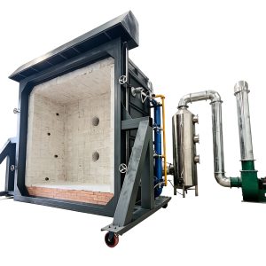 GB/T 9978 NH-XL Vertical Integrated Fire Resistance Test Furnace | Vertical Partition Fire Door Window Roller Shutter Fire Limit Tester